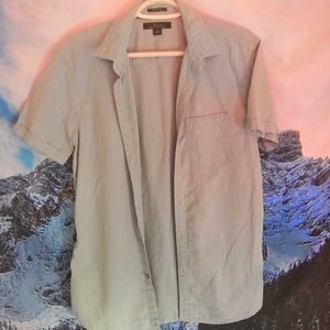 Marc Anthony Slim-Fit Short Sleeve Button Down